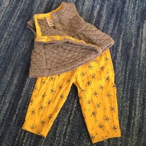 Carters pant & vest set
